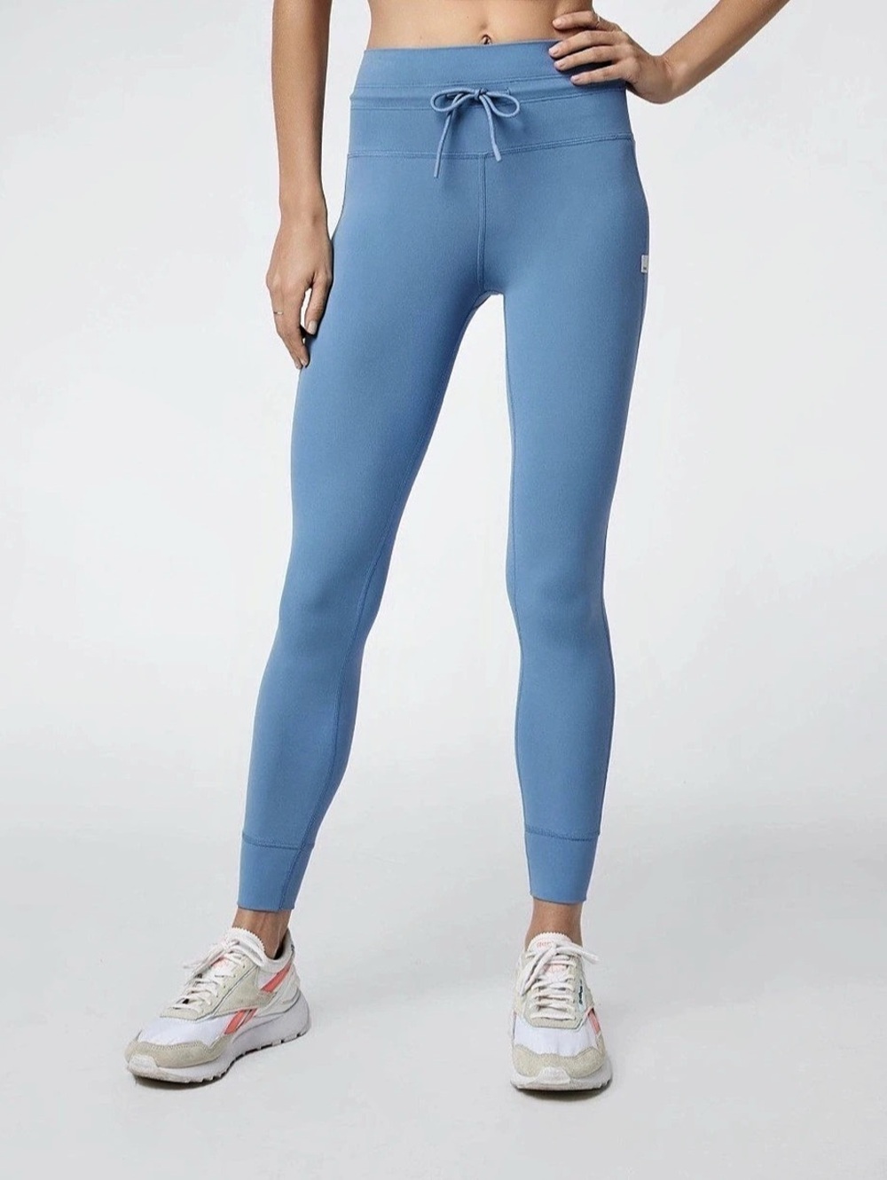 Vuori Daily Legging Athletic Leggings in Blue Size Small Like New